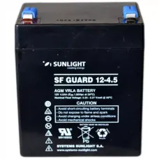 Аккумулятор тяговый SUNLIGHT 4.5Ah 12V