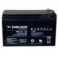 Акумулятор тяговий SUNLIGHT 7.2Ah 12V
