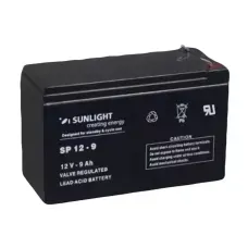 Акумулятор тяговий SUNLIGHT 9Ah 12V