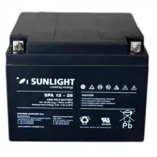 Акумулятор тяговий SUNLIGHT 26Ah 12V
