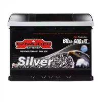Автомобільний акумулятор SZNAJDER Silver (L2) 60Ah 600A R+ 560 83
