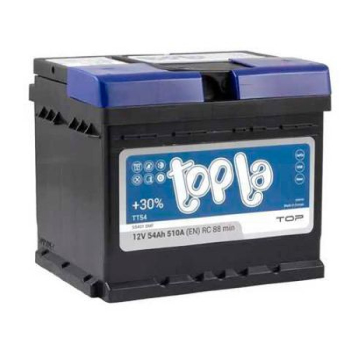 Автомобильный аккумулятор Topla TOP 6СТ-54Ah АзЕ 510A (EN) 118654
