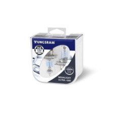 Автолампа TUNGSRAM Megalight Ultra +200 комплект (P43t, H4, 12V, 60/55W) TU 50440XHU.2PL