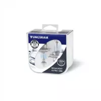 Автолампа TUNGSRAM Megalight Ultra +200 комплект (P43t, H4, 12V, 60/55W) TU 50440XHU.2PL