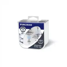 Автолампа TUNGSRAM Megalight Ultra +200 комплект (P43t, H4, 12V, 60/55W) TU 50440XHU.2PL