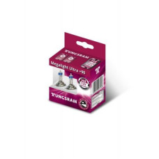 Автолампа TUNGSRAM Megalight Ultra +90 комплект (P43t, H4, 12V, 60/55W) TU 50440SXU.2D