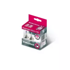 Автолампа TUNGSRAM Megalight Ultra +120 комплект (PX26d, H7, 12V, 55W) TU 58520SNU.2D