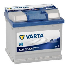Автомобільний акумулятор VARTA Blue Dynamic C22 6СТ-52Ah АзЕ 470A (EN) 552400047