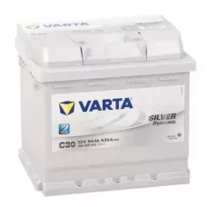 Автомобільний акумулятор VARTA Silver Dynamic C30 6СТ-54Ah АзЕ 530A (EN) 554400053