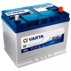Автомобільний акумулятор VARTA Blue Dynamic EFB N72 6СТ-72Ah АзЕ ASIA 760A (EN) 572501076