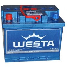 Автомобільний акумулятор Westa 6СТ-45Ah Аз 390A (EN)