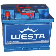 Автомобільний акумулятор Westa 6СТ-45Ah Аз 390A (EN)
