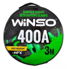 Пускові дроти WINSO 400А 3м кругла сумка 138430