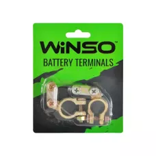Клеммы аккумуляторные Winso Battery Terminals латунные 2шт блистер 95г 146100