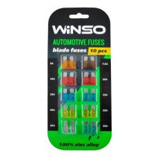 Запобіжник Winso Automotive Fuses 5А 7.5А 10А 15А 20А 25А 30А стандарт 155200