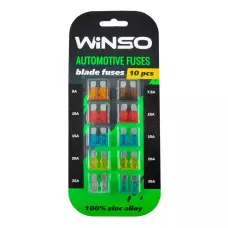 Запобіжник Winso Automotive Fuses 5А 7.5А 10А 15А 20А 25А 30А стандарт 155200