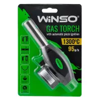 Пальник газовий WINSO з автоматичним п'єзорозпалом довжина сопла 68мм 260220