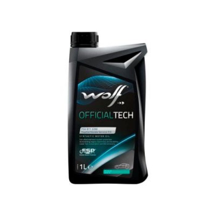 Автомобільна моторна олива WOLF Officialtech 5W-30 1л
