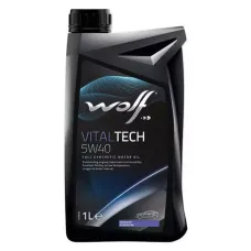 Автомобільна моторна олива WOLF VITALTECH 5W-40 1л 8311093