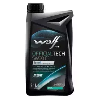 Автомобильное моторное масло WOLF OFFICIALTECH C3 5W-30 1л 8308017