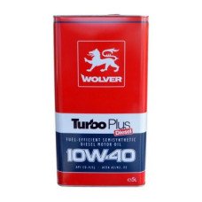 Автомобільна моторна олива WOLVER Turbo Plus 10W-40 5л