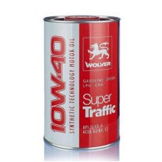 Автомобильное моторное масло WOLVER Super Traffic 10W-40 1л