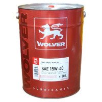 Автомобільна моторна олива WOLVER Turbo Power 15W-40 20л