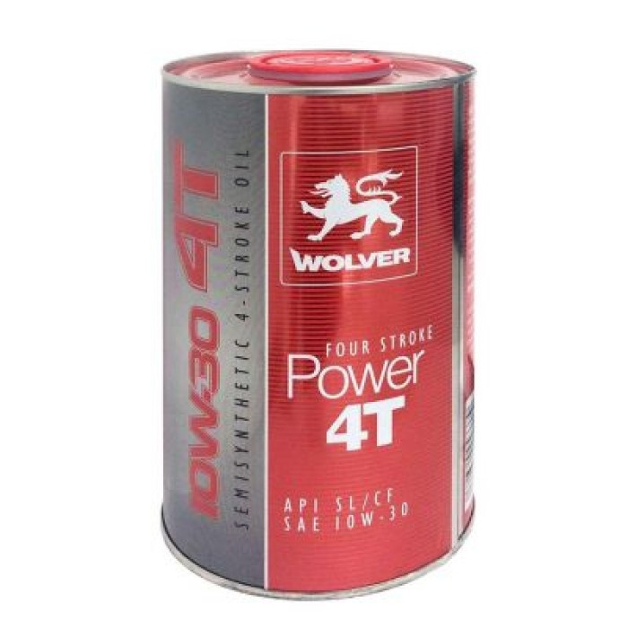 Олива моторна WOLVER FOUR STROKE POWER 4T 10W-30 1л