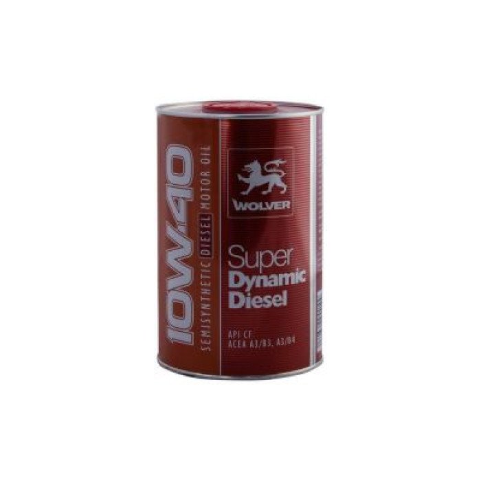 Автомобільна моторна олива WOLVER Super Dynamic Diesel 10W-40 1л