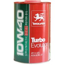Автомобільна моторна олива WOLVER Turbo Evolution 10W-40 1л
