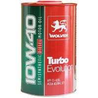 Автомобільна моторна олива WOLVER Turbo Evolution 10W-40 1л