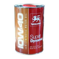 Автомобильное моторное масло WOLVER Super Dynamic 10W-40 1л