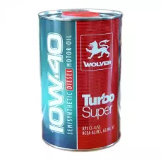 Автомобільна моторна олива WOLVER Turbo Super 10W-40 1л