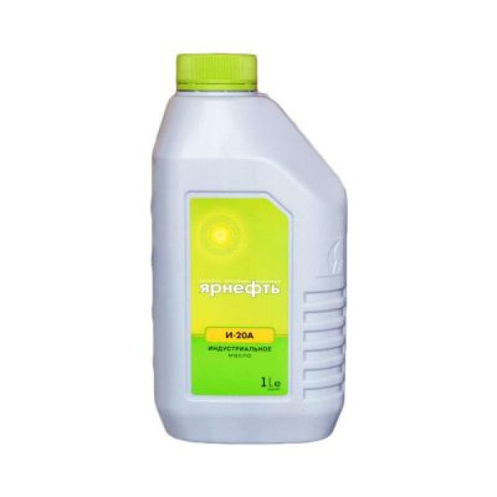 Индустриальное масло Ярнефть И20А 1л