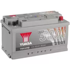 Автомобільний акумулятор YUASA SILVER 6СТ-85Ah АзЕ 800A (EN) YBX5110