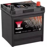 Автомобильный аккумулятор YUASA SMF Japan 6СТ-50Ah АзЕ ASIA 450A (EN) YBX3008