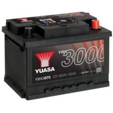 Автомобильный аккумулятор YUASA SMF 6СТ-60Ah АзЕ 550A (EN) YBX3075