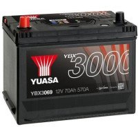 Автомобильный аккумулятор YUASA SMF Japan 6СТ-70Ah Аз ASIA 570A (EN) YBX3069