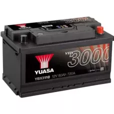 Автомобильный аккумулятор YUASA SMF 6СТ-80Ah АзЕ 720A (EN) YBX3110