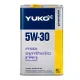 Автомобільна моторна олива YUKO MAX SYNTHETIC A/A 5W-30 4л 4823110401521