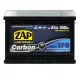 Автомобильный аккумулятор ZAP Carbon EFB (L2) 62Ah 550A R+ 562 05z