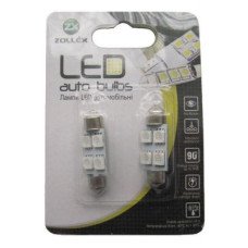 Автолампа Zollex LED V220388 1шт. (Фестони / 36мм, синій, 12V, SMD 5050x4)