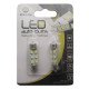 Автолампа Zollex LED V2218 1шт. (Festoon/36mm, white, 12V, SMD 2835x6)