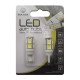 Автолампа Zollex LED T1122 1шт. (T10, white, 12V, SMD 2835+5050x12)