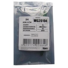 Автолампа Zollex LED WG20104 1шт. (T5, green, 12V, SMD 2835x1)