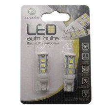 Автолампа Zollex LED T1104 1шт. (Т10, білий, 12V, SMD 2835x16)