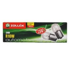 Автолампа Zollex 9924 (BA15s, R10W, 24V, 10W)