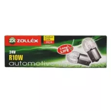 Автолампа Zollex 9924 (BA15s, R10W, 24V, 10W)
