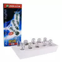 Автолампа Zollex 9024 (W2.1x9.5d, W5W, 12V, 5W)