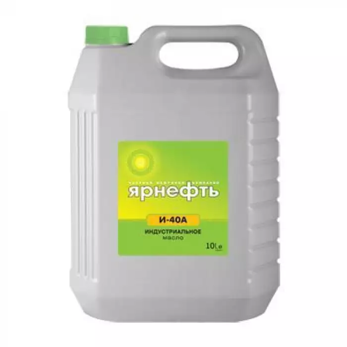 Индустриальное масло Ярнефть И40А 20л